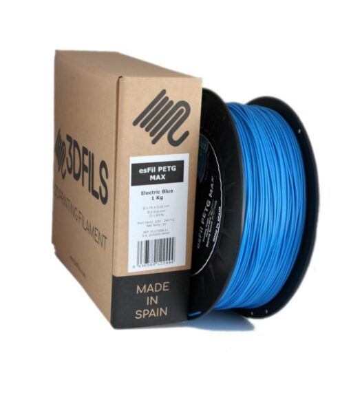 3DFILS - esFIL PETG Max AZUL ELÉCTRICO - 1KG