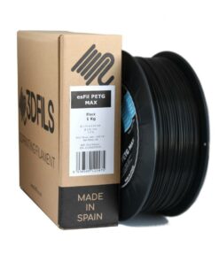 3DFILS - esFIL PETG Max PRETO- 1KG