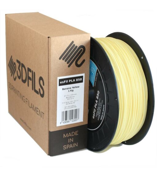 3DFILS - esFIL PLA Max AMARELO BANANA - 1KG