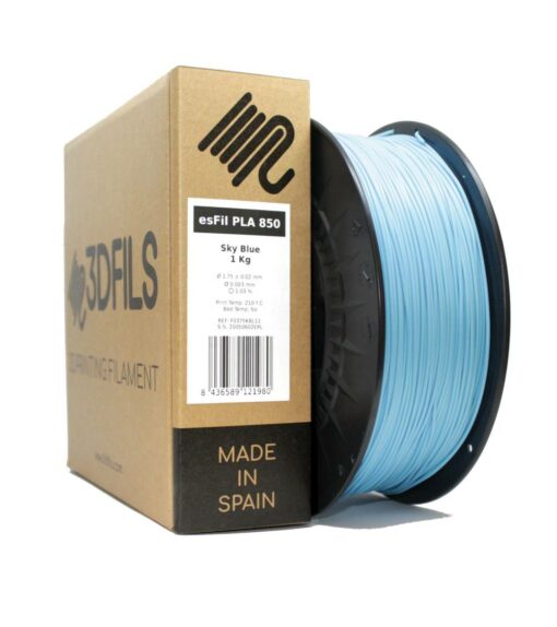 3DFILS - esFIL PLA Max AZUL CIELO - 1KG