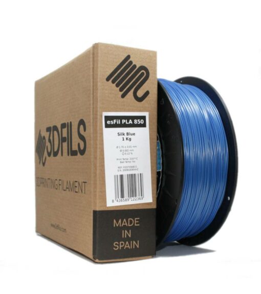 3DFILS - esFIL PLA Max AZUL SEDA - 1KG