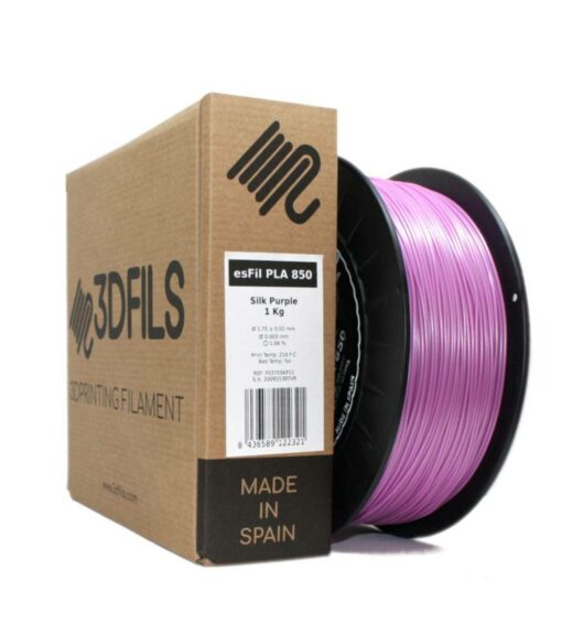 3DFILS - esFIL PLA Max LILA SEDA - 1KG