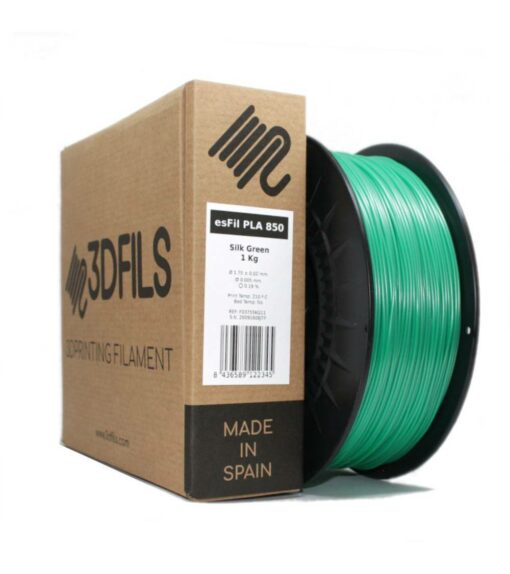 3DFILS - esFIL PLA Max VERDE SEDA - 1KG